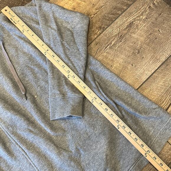 Zella Shooting Star Dark Grey Wrap Drape Collared Sweater Cardigan Plus Size 2X - Picture 5 of 8